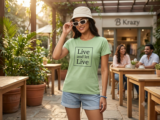 Live and Let Live Tee