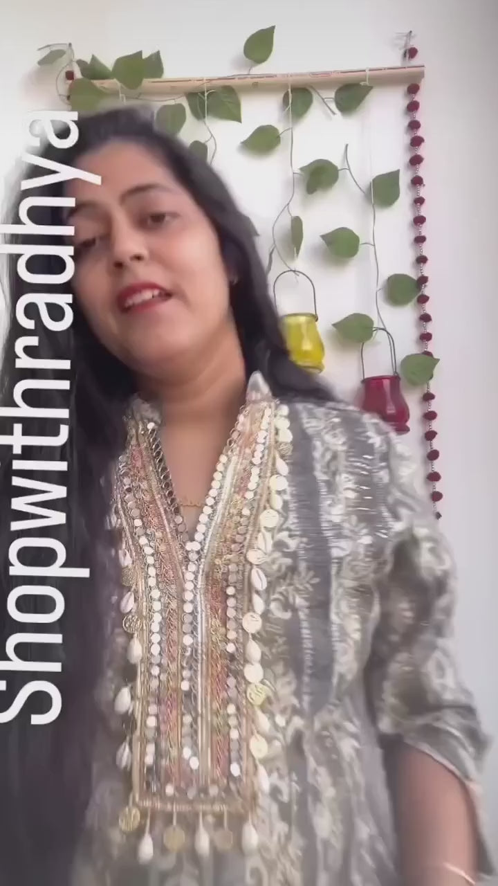 Grey floral kodi co-ord set video